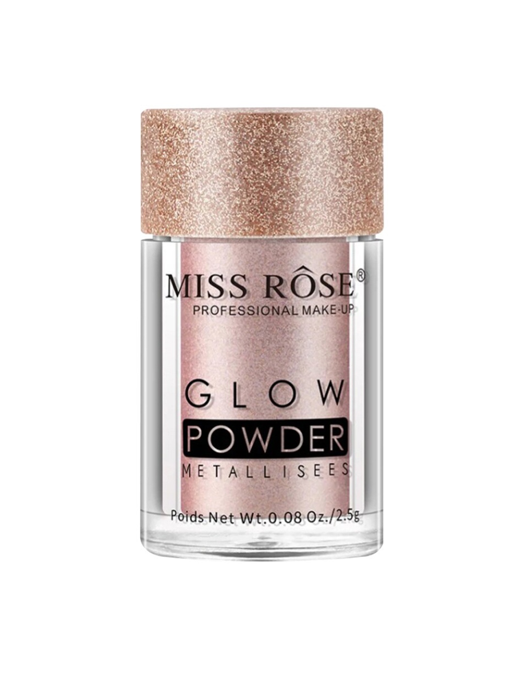 

MISS ROSE Single Eyeshadow Glow Powder -Metalises 7001-010M 09, Pink