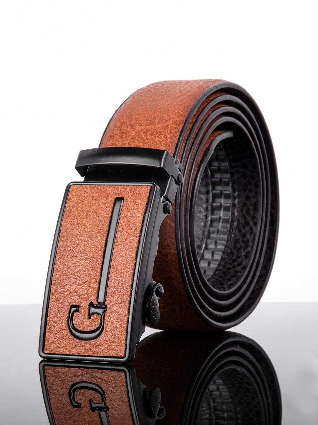 

Kastner Men Brown Textured Belt