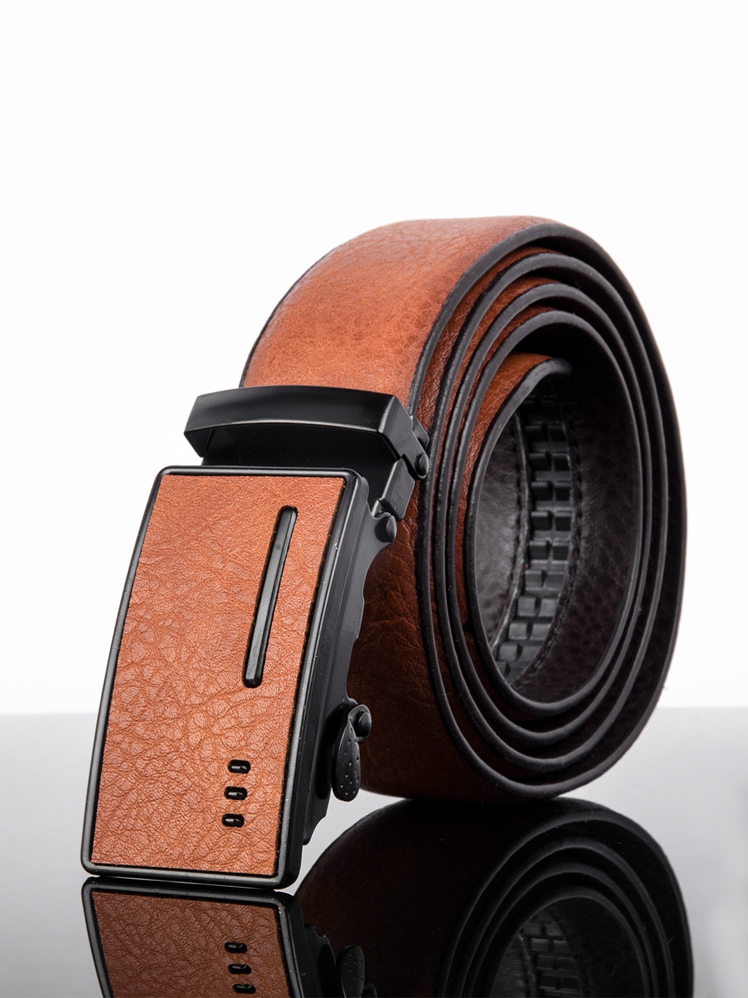 

Kastner Men Brown Textured Belt