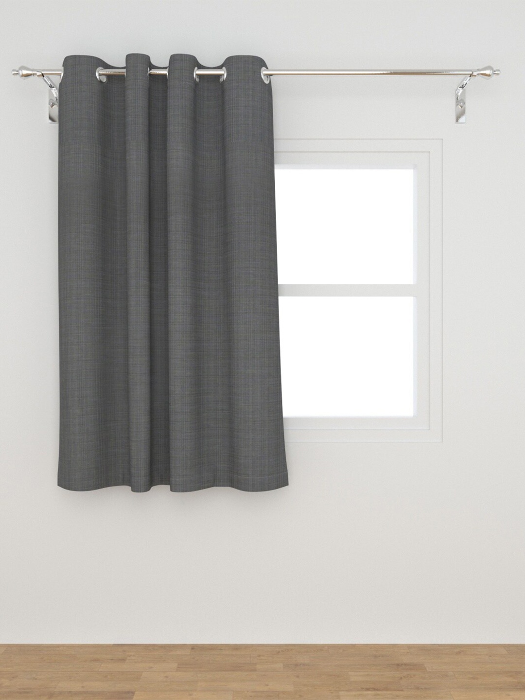 

Home Centre Grey Geometric Window Curtain