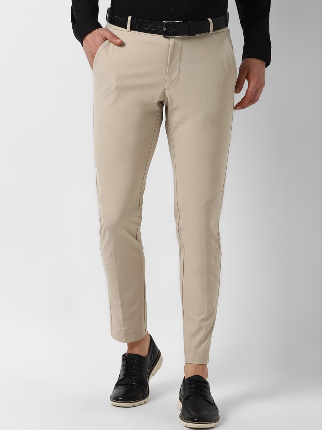 

Louis Philippe Sport Men Khaki Slim Fit Regular Trousers