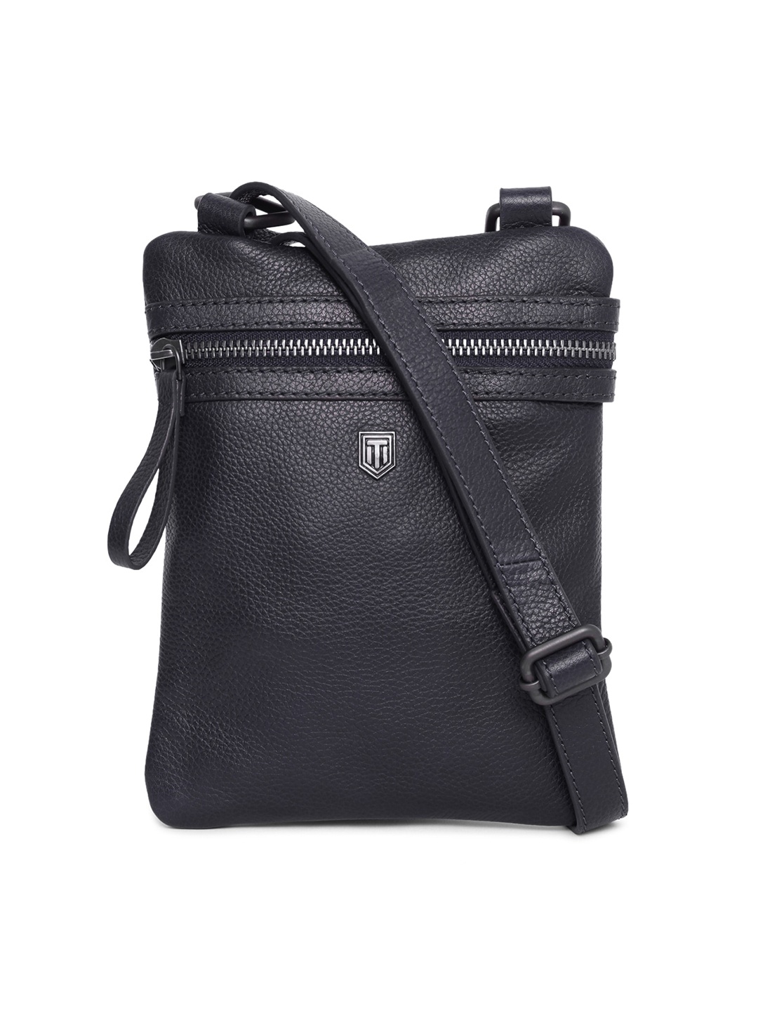 

TOM LANG LONDON Black Crossbody Messenger Bag