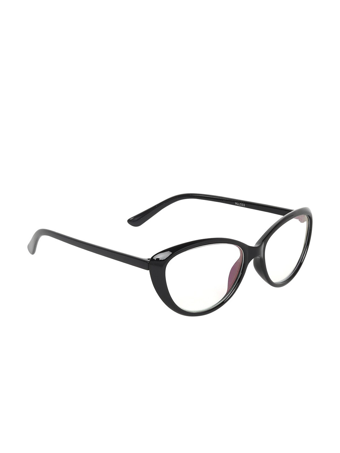 

CRIBA Women Clear Lens & Black Cateye Sunglasses CAT_SELFIE_01