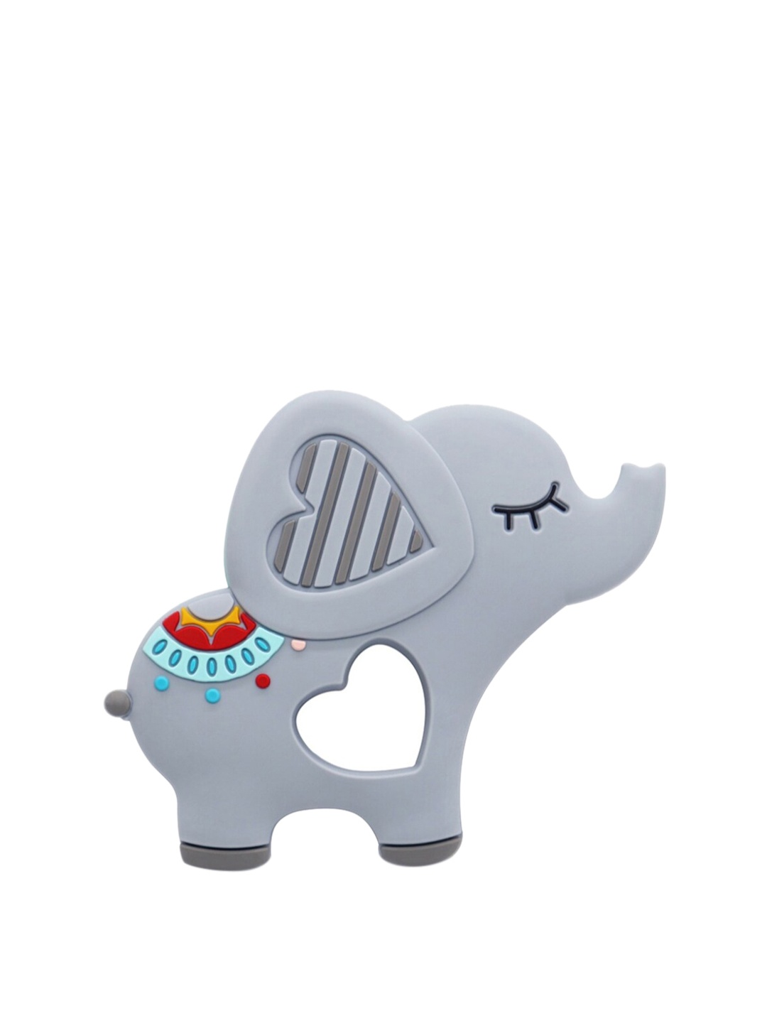 

GUCHIGU Infants Grey BPA Free Chew Teether