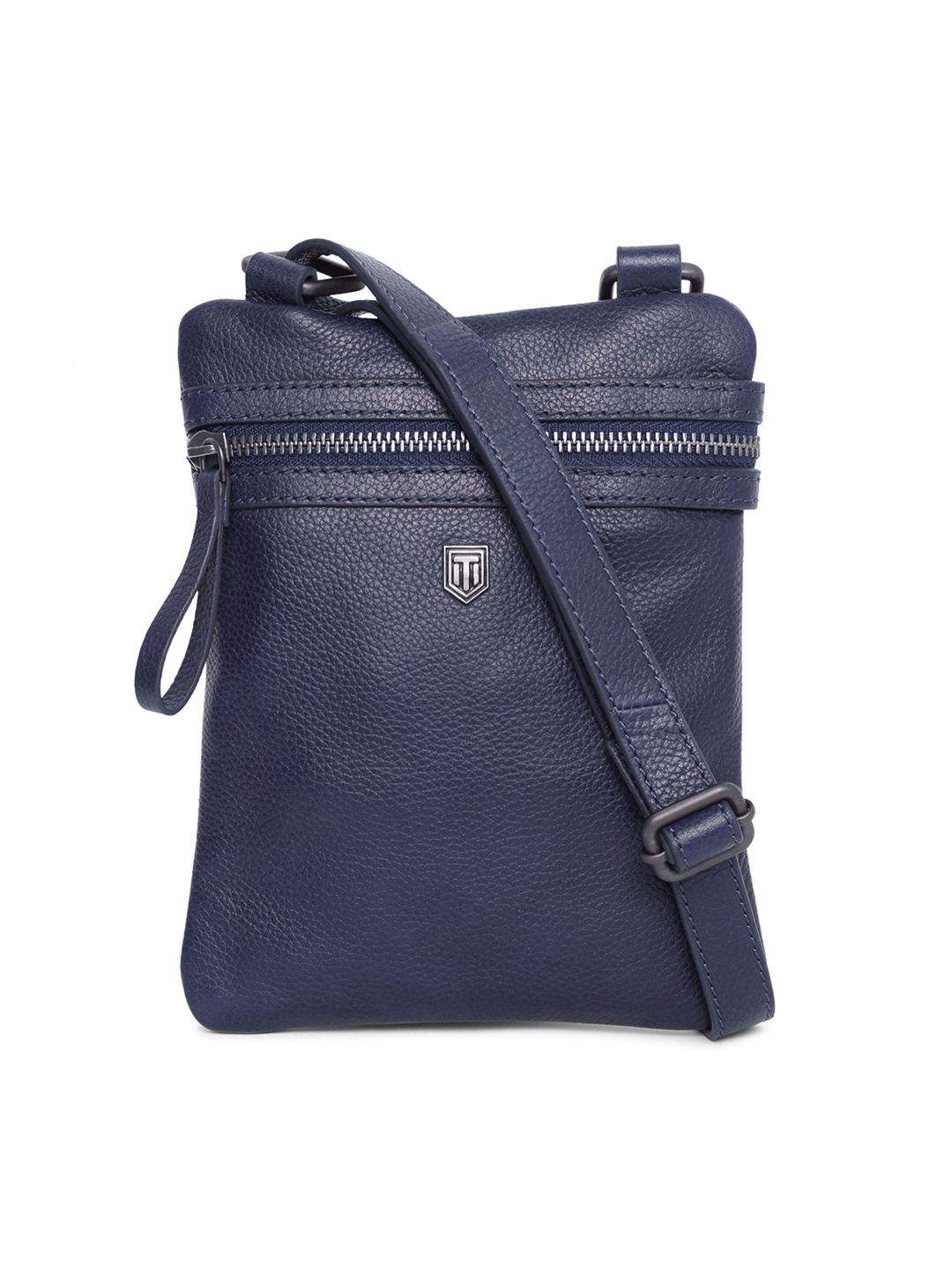 

TOM LANG LONDON Unisex Navy Blue Messenger Bag