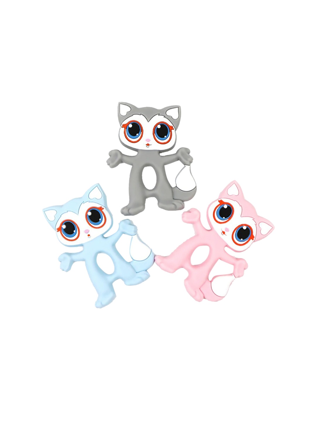 

GUCHIGU Baby BPA Free Chew Teether Toy, Blue