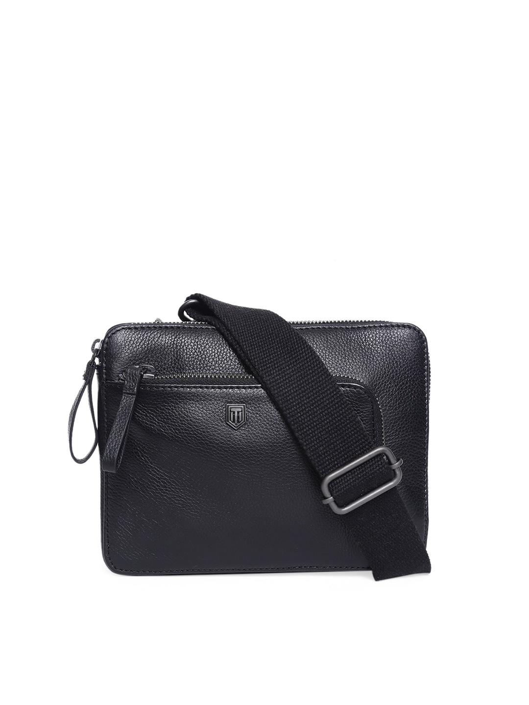 TOM LANG LONDON Unisex Black Messenger Bag