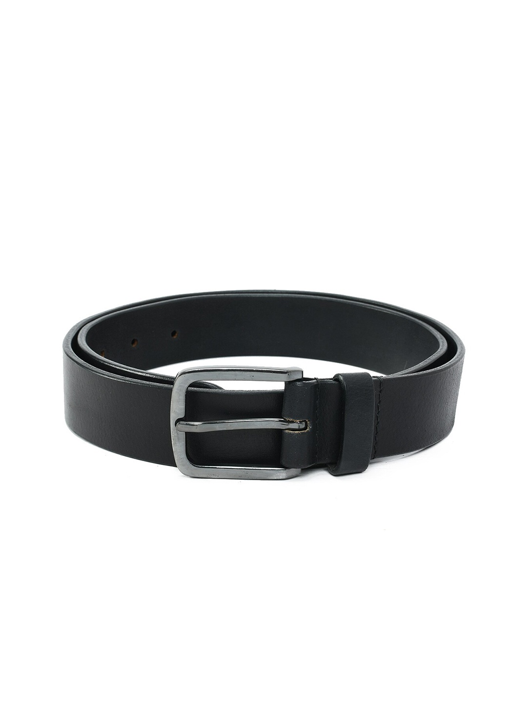 

Aditi Wasan Men Black Leather Belt