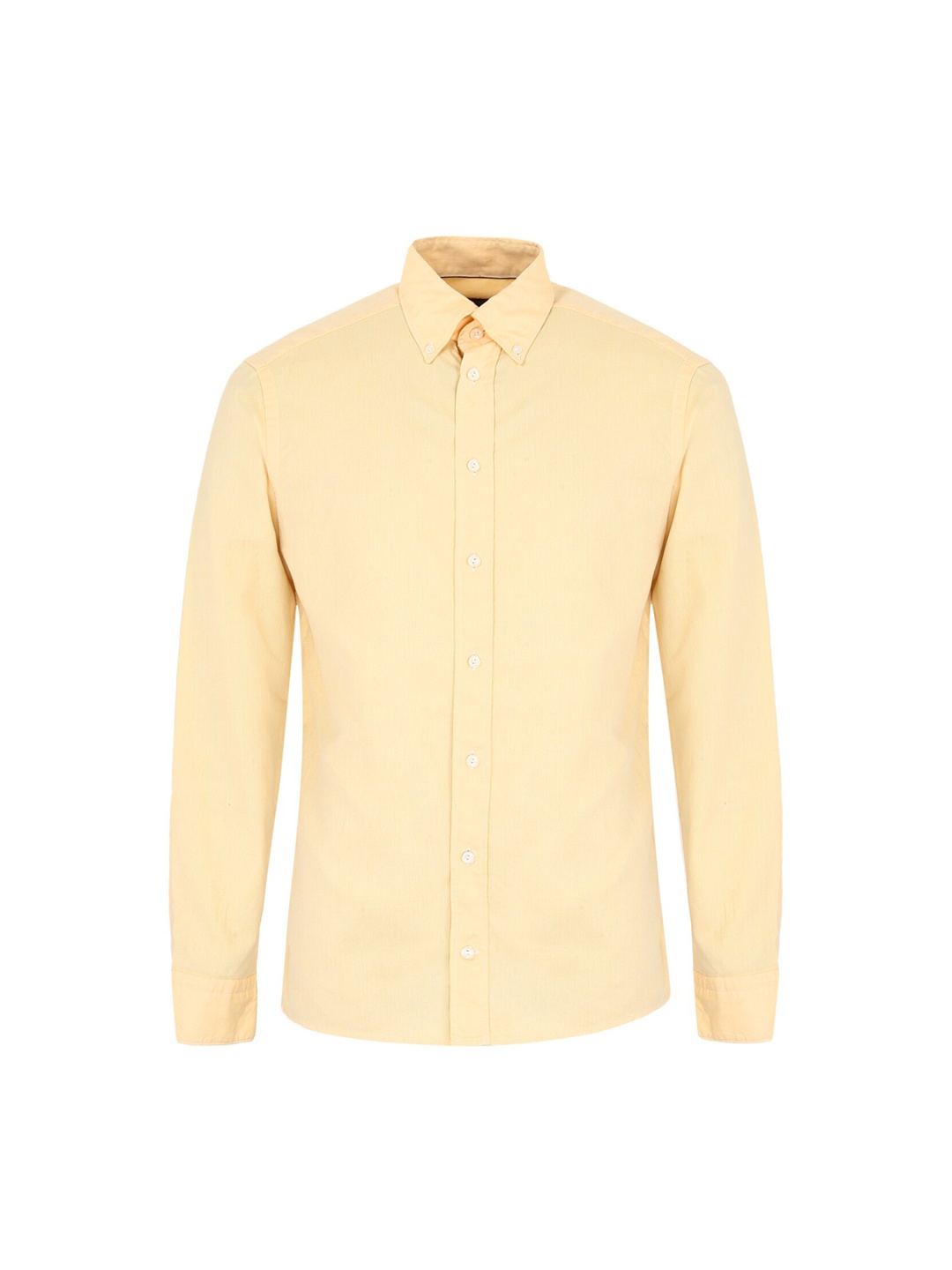 

Eton Men Yellow Solid Casual Shirt