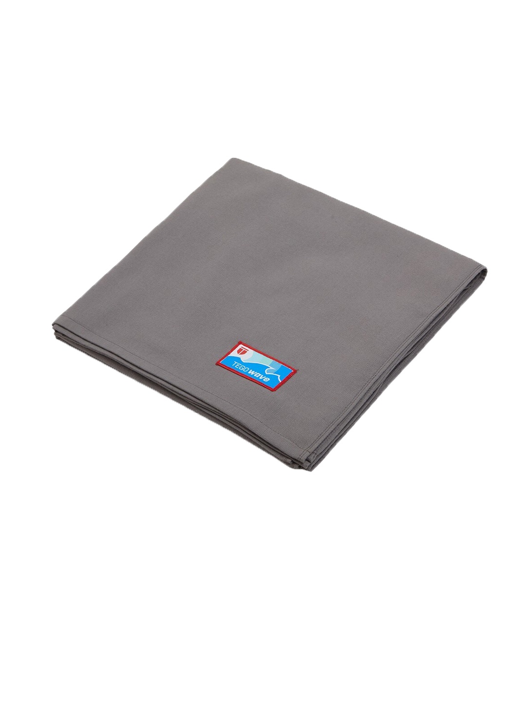 

TEGO Unisex Grey Solid VAPArise Cotton Wave Body Towel