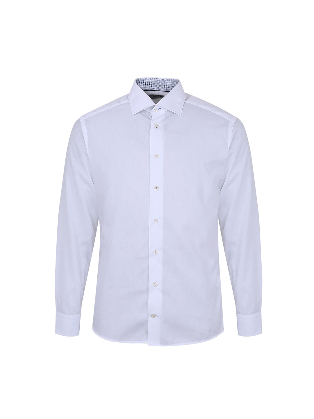

Eton Men White Solid Casual Shirt