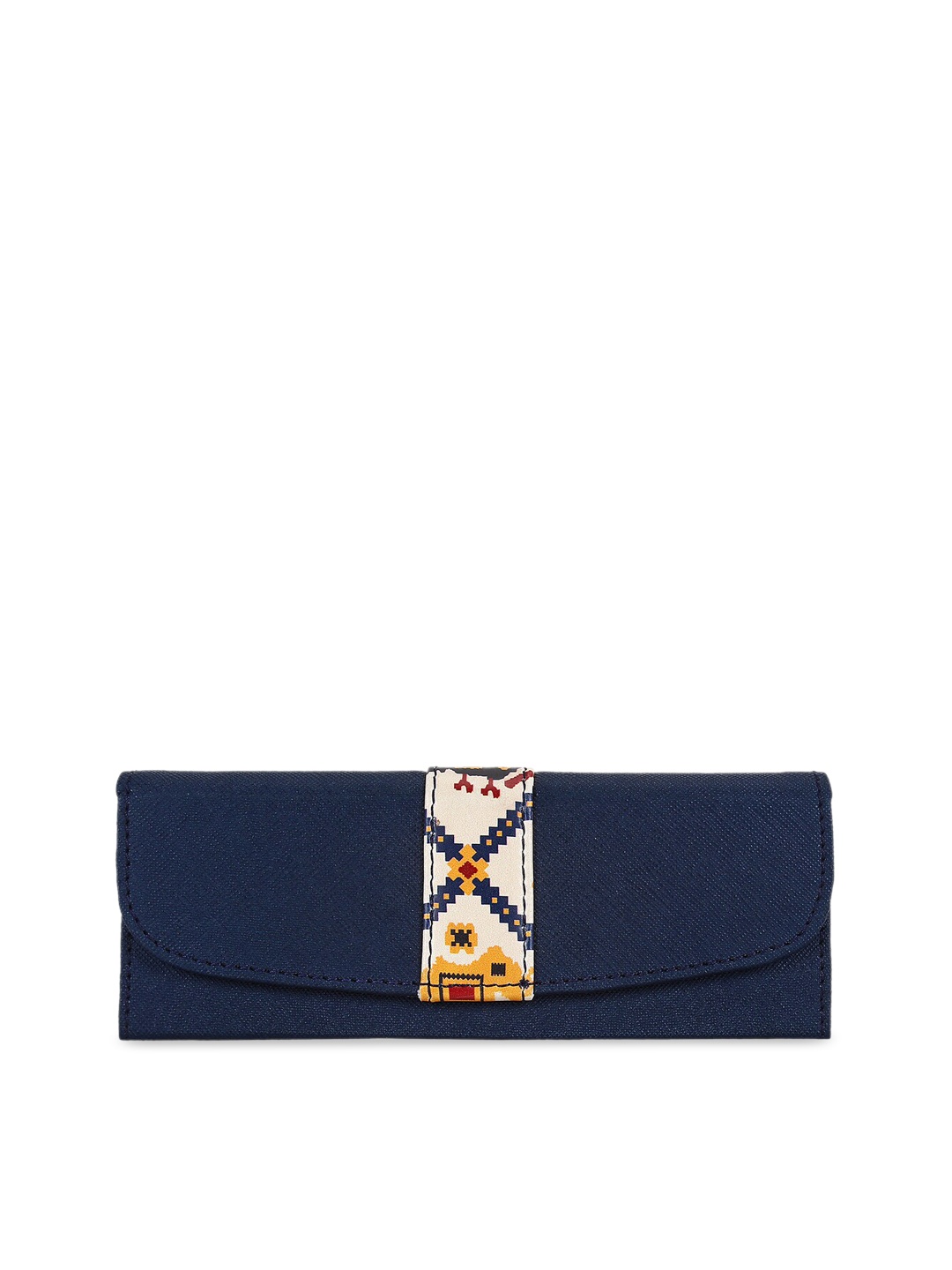 

IMARS Women Blue Printed Foldable Sunglass Case