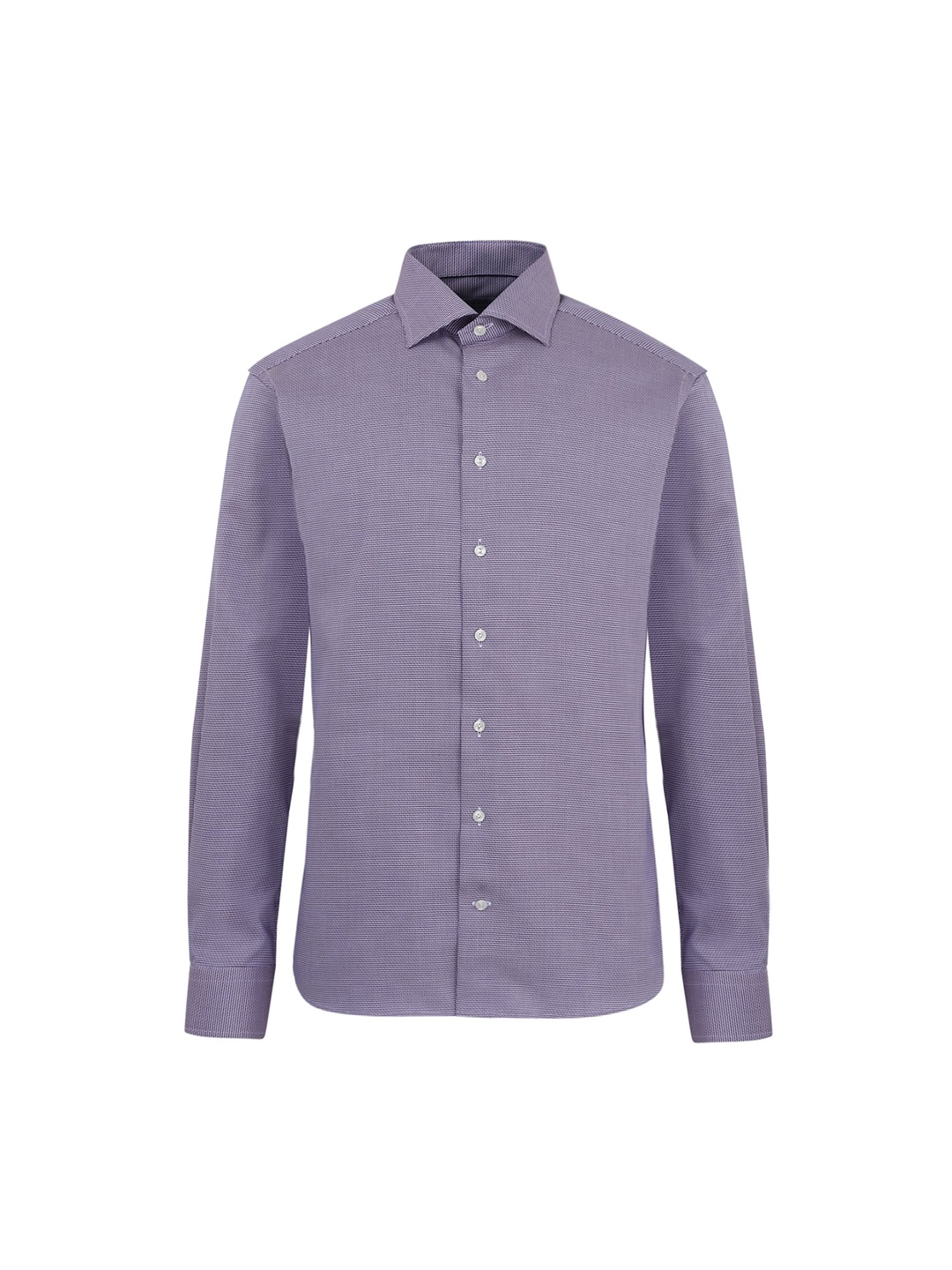 

Eton Men Blue Micro Checks Checked Casual Shirt