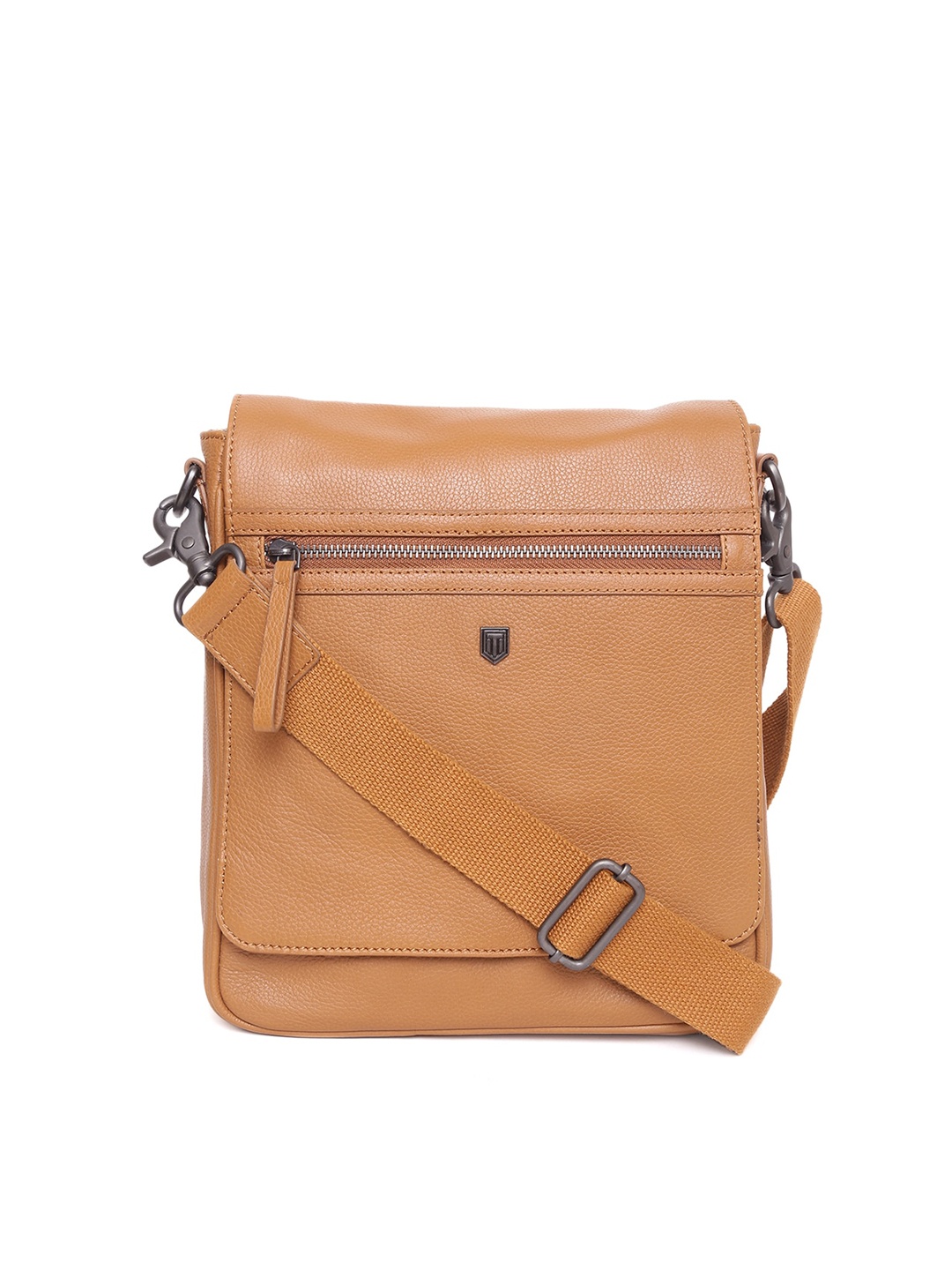

TOM LANG LONDON Unisex Tan Brown Messenger Bag