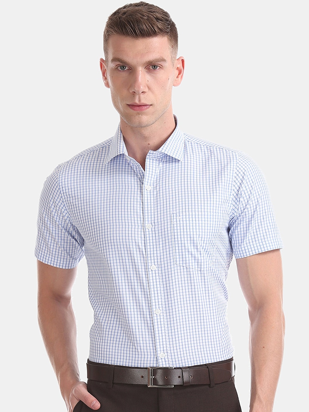 

Excalibur Men Multi Micro Checks Checked Casual Shirt