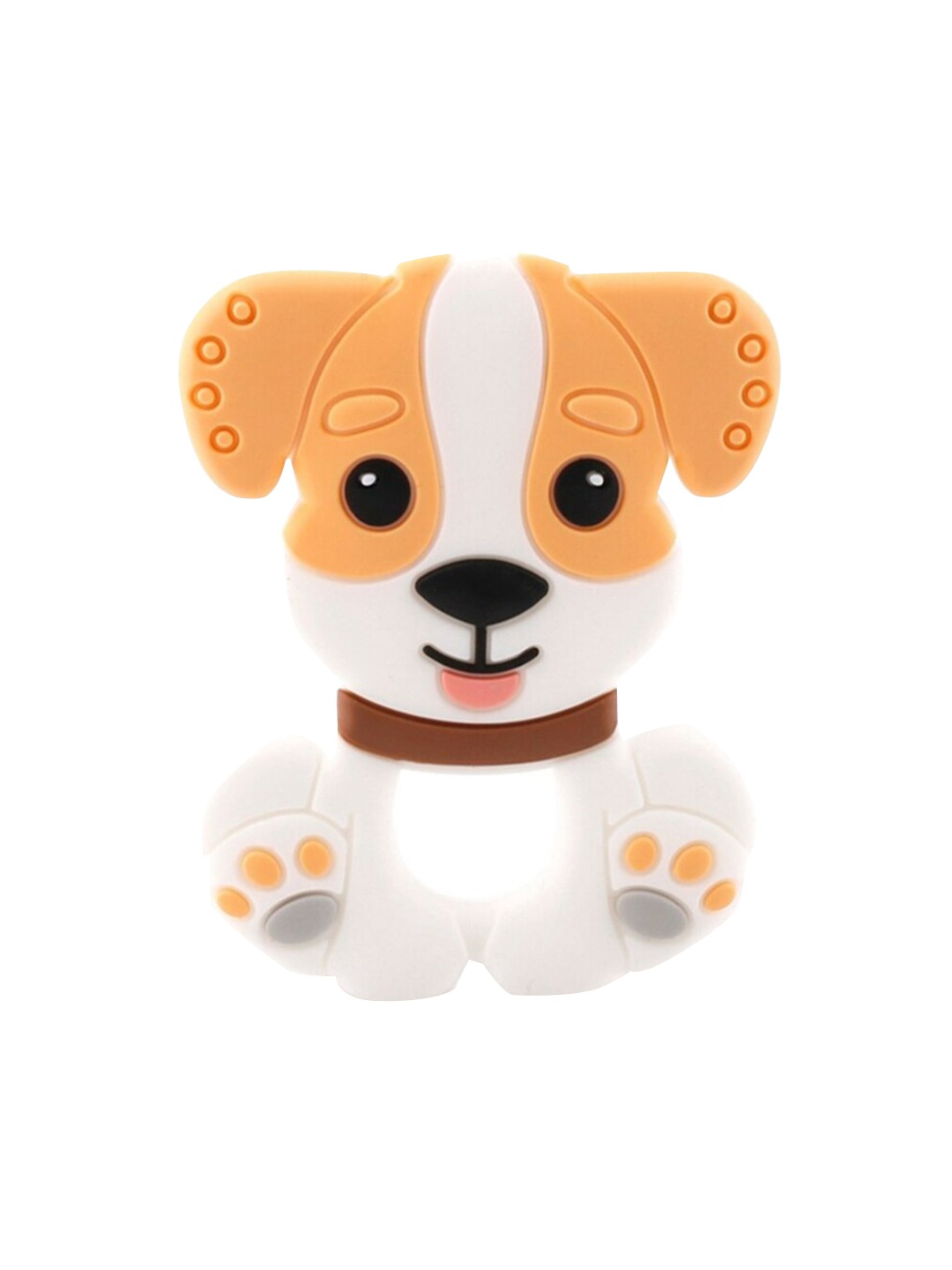

GUCHIGU Baby BPA Free Chew Teether Toy, White