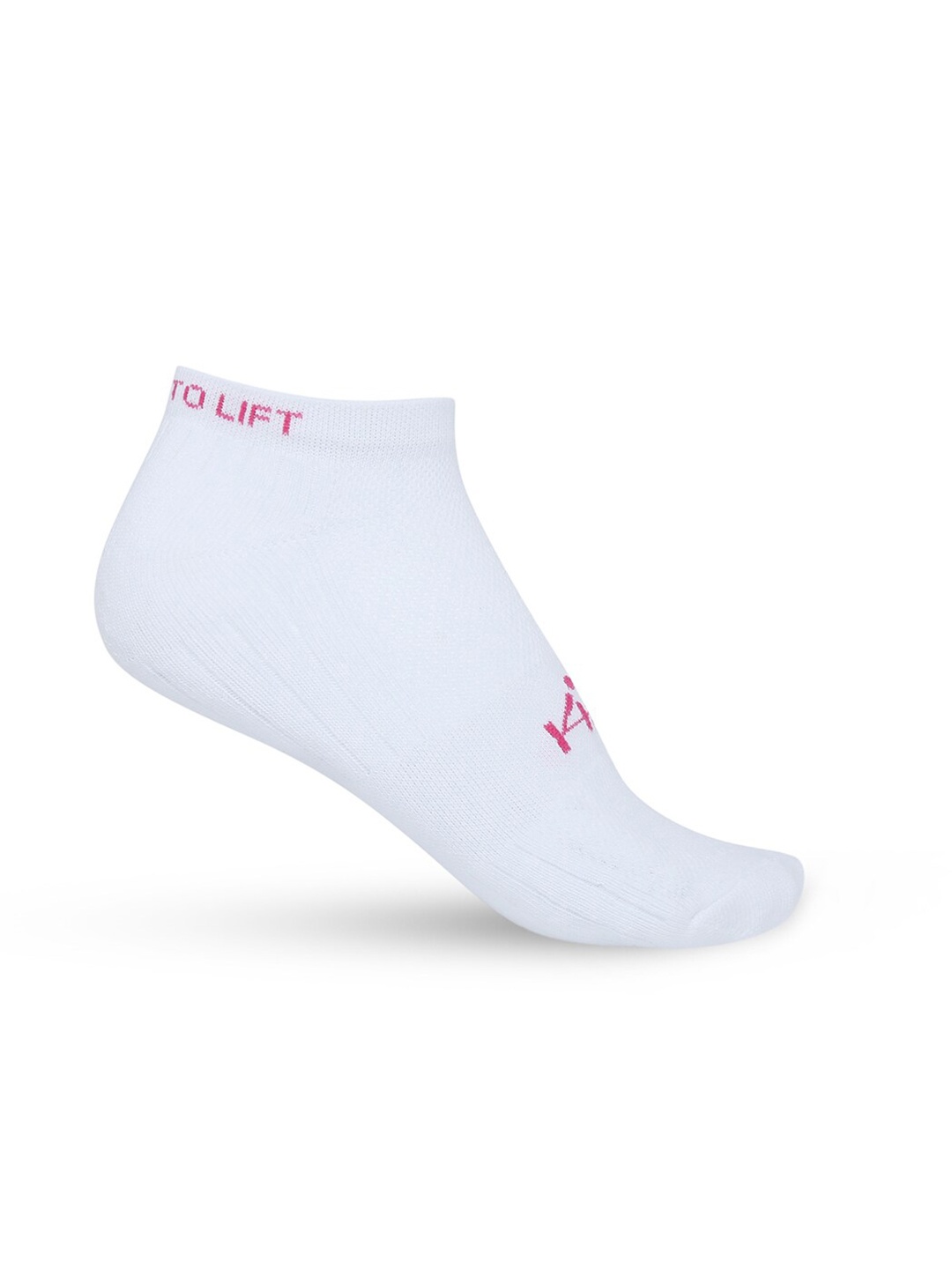 

Ajile by Pantaloons Women White Solid Ankle-Length Socks