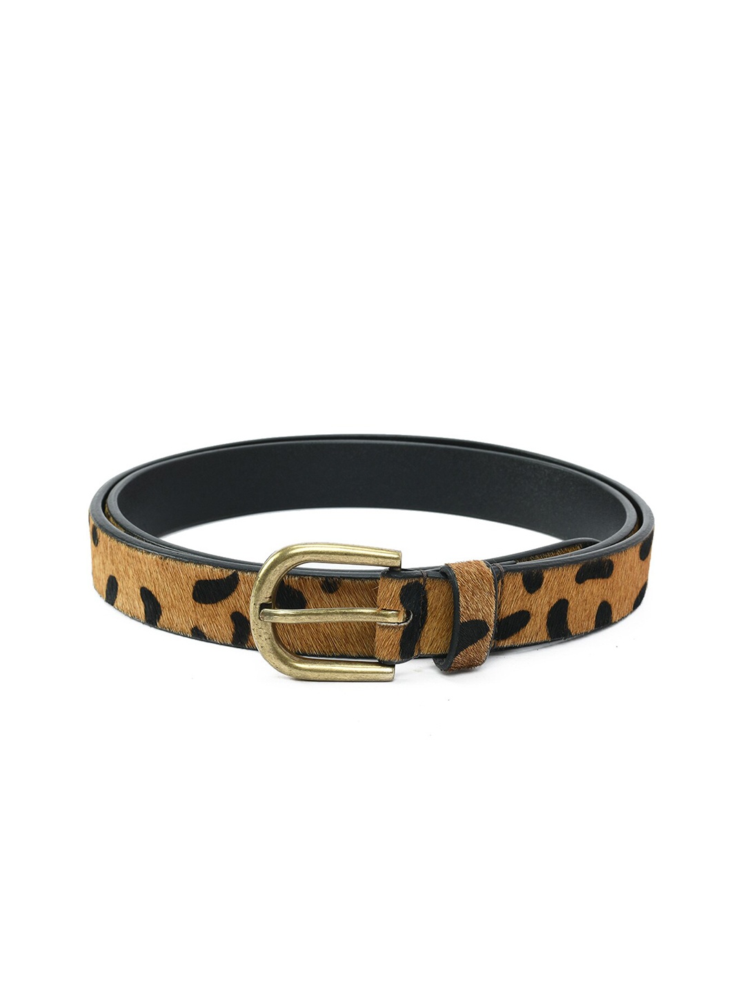 

Aditi Wasan Women Beige Embellished Leather Belt