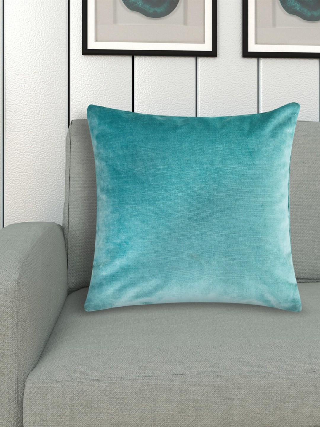 

Home Centre Turquoise Blue Square Cushion Covers