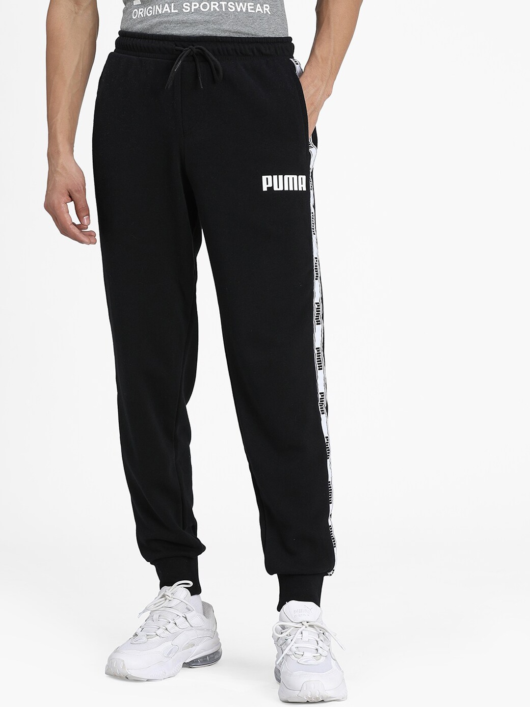 

Puma Men Black Cotton Track Pants