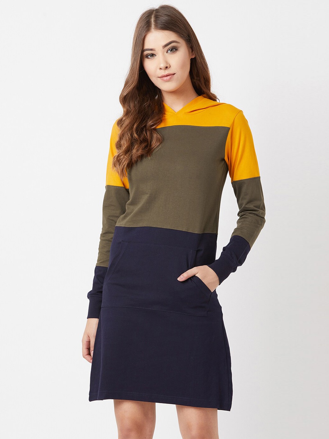 

The Dry State Multicoloured Colourblocked Nightdress, Multi
