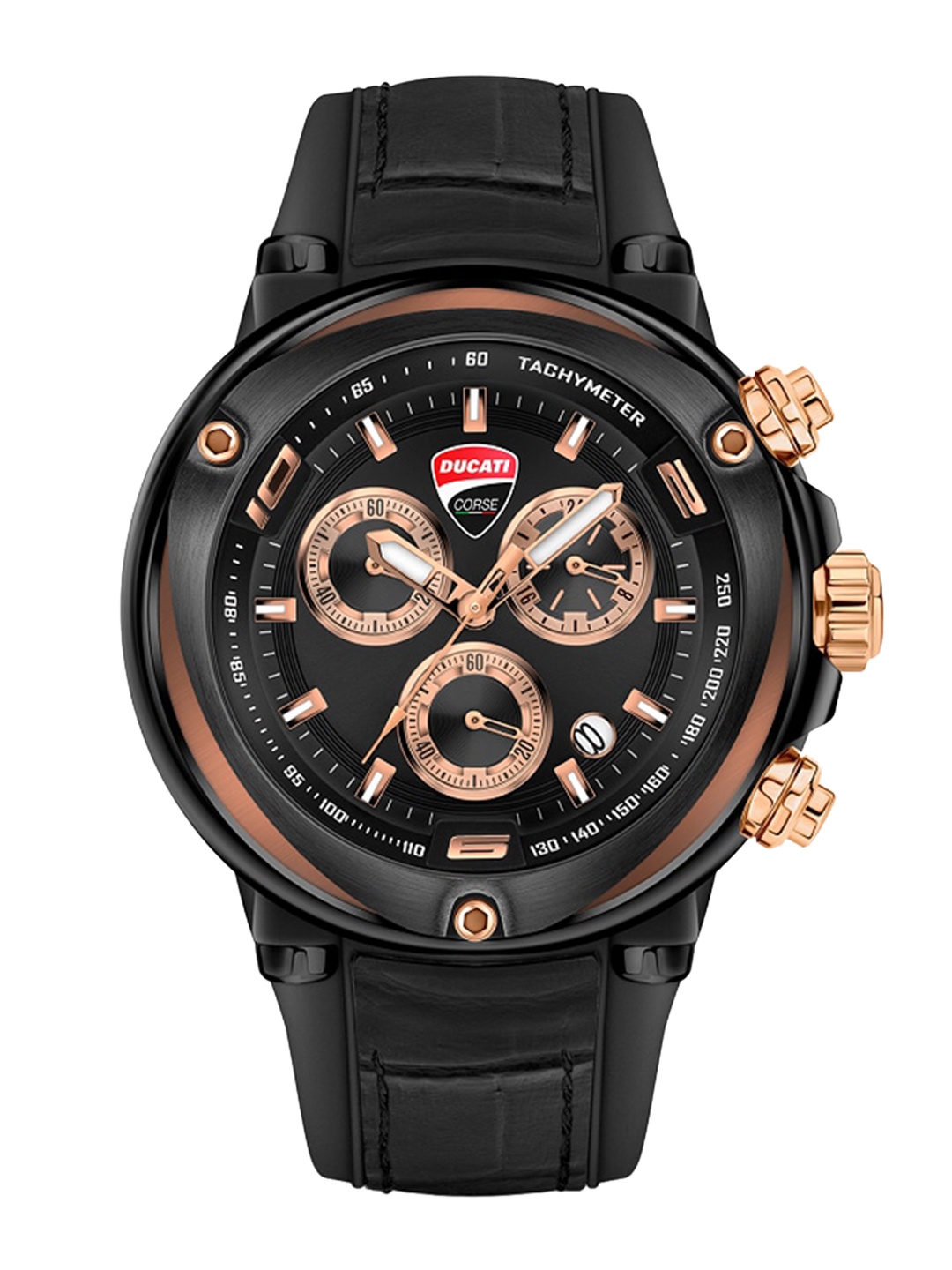 DUCATI CORSE Men Black Analogue Watch DTWGO2018802
