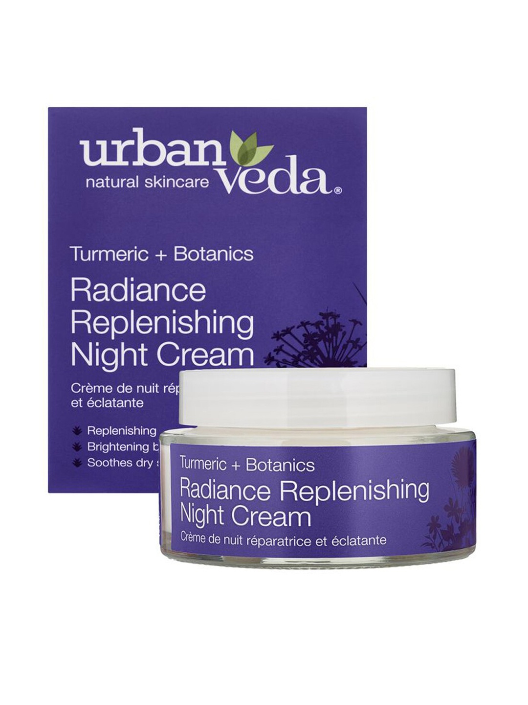 

Urban Veda Radiance Turmeric Replenishing Night Cream - 50ml, White