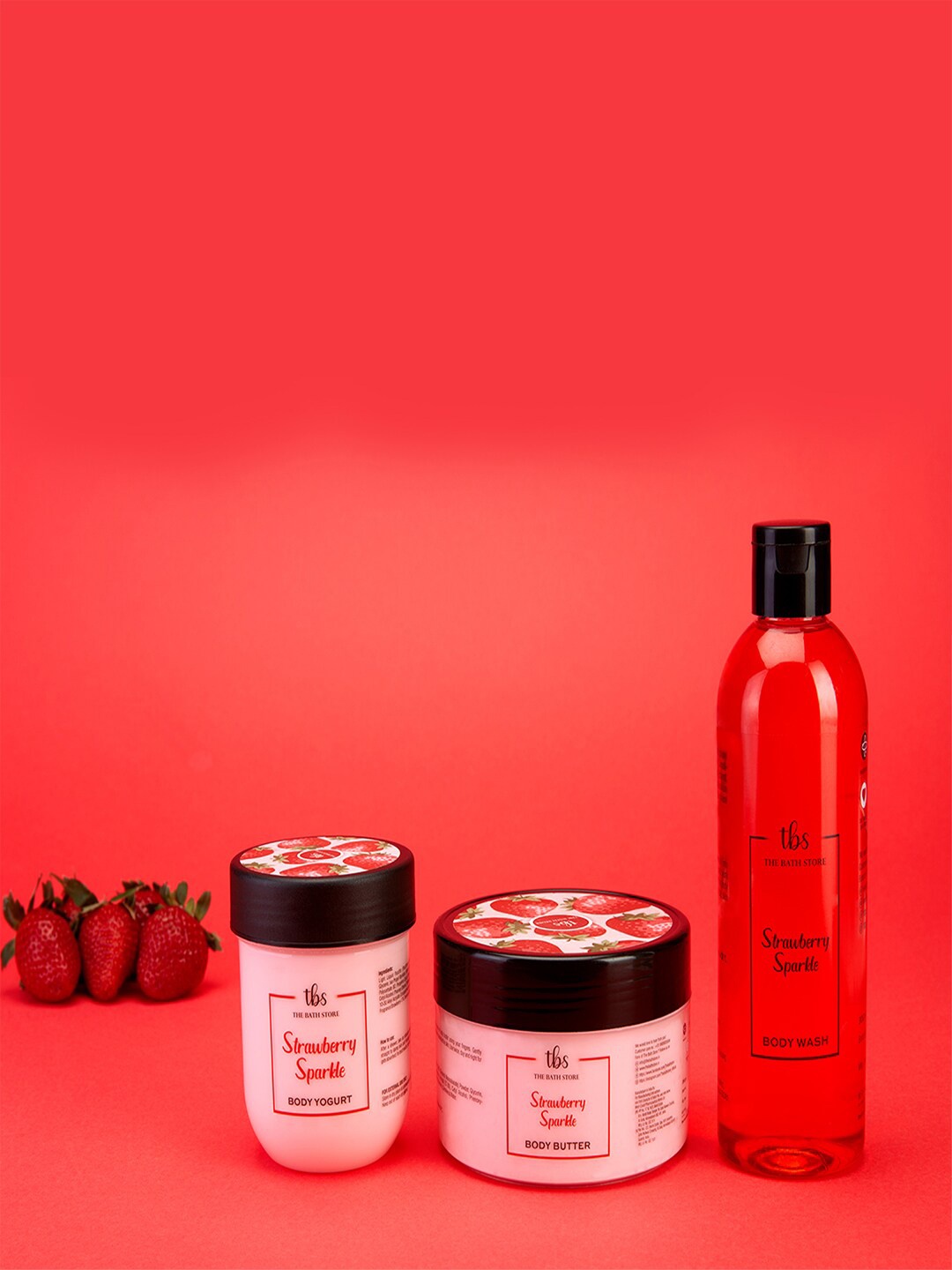 

The Bath Store Strawberry Sparkle Body Butter for Deep Moisturizing & Tan Removal - 200 g, White