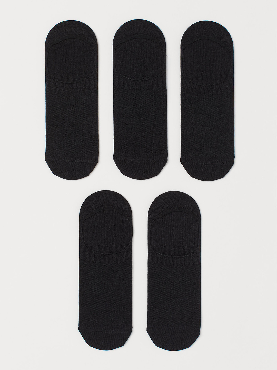 

H&M Men Black 5-Pack COOLMAX Socks