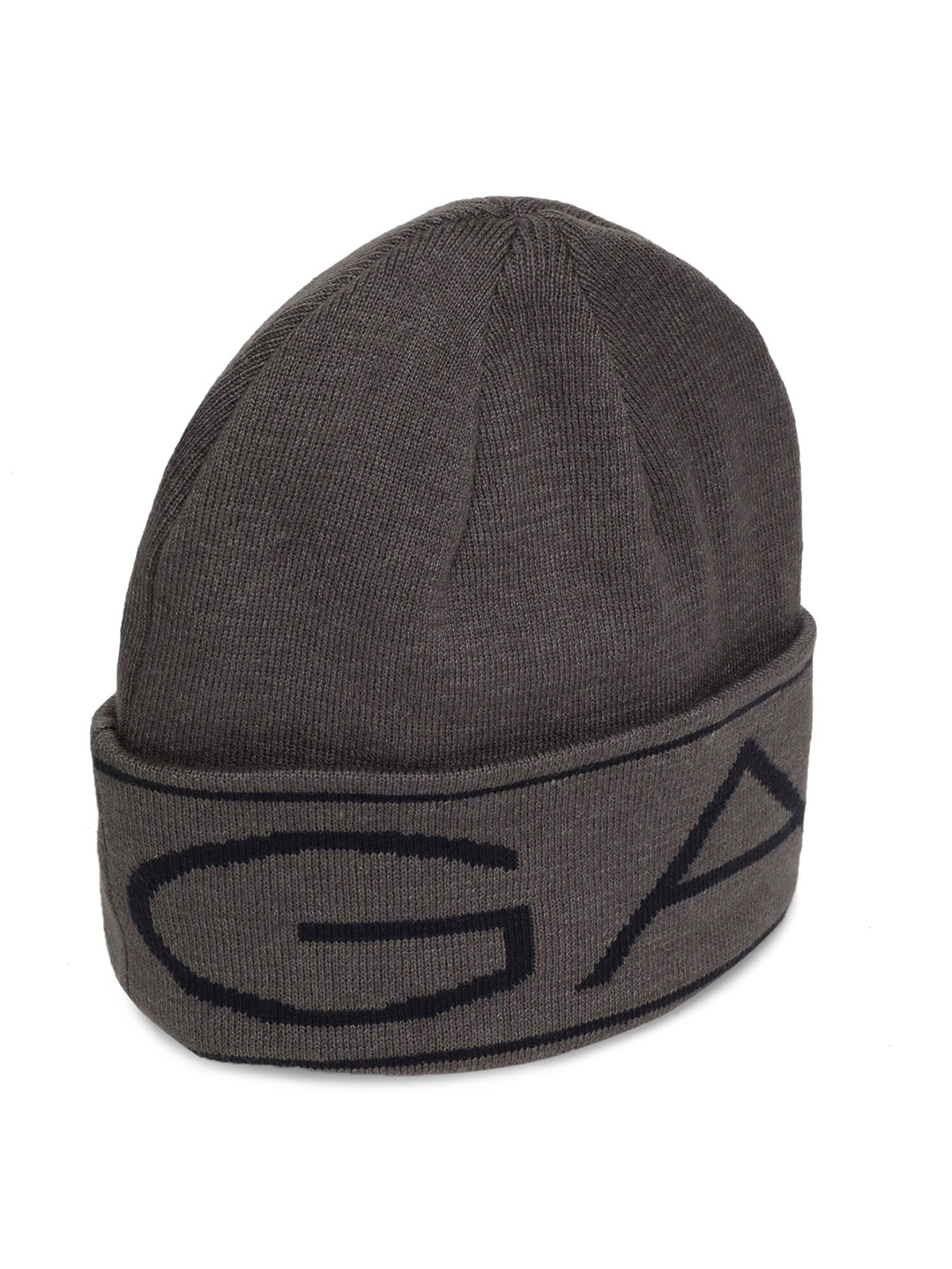 

GANT Men Grey & Black Printed Beanie