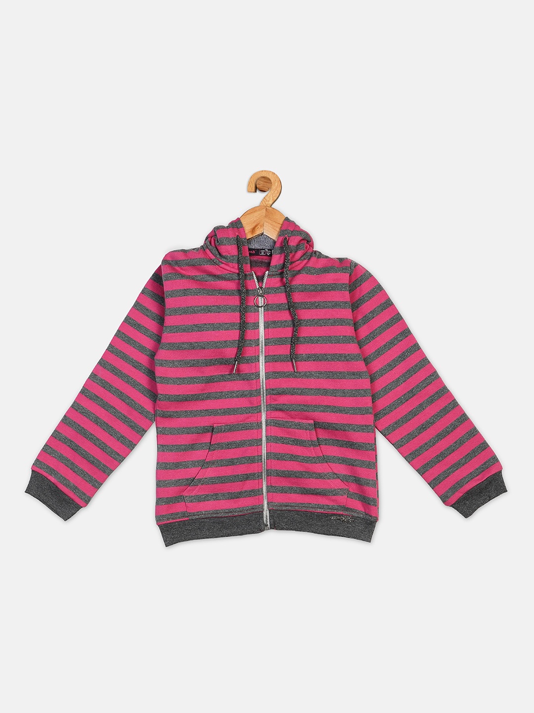 

Ziama Girls Magenta Colourblocked Sweatshirt