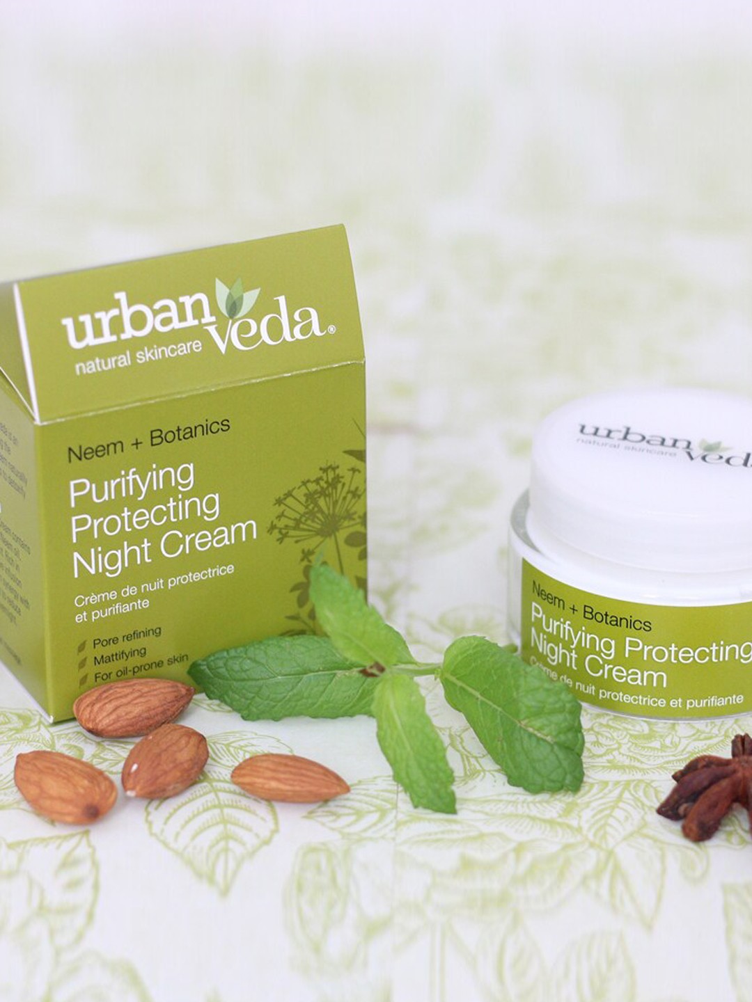 

Urban Veda Women White Ayurvedic Neem Purifying Protecting Night Cream