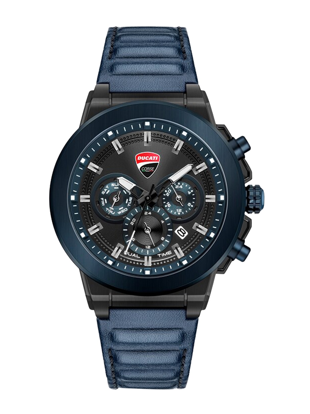 

DUCATI CORSE Men Black Printed Dial Analogue Watch DTWGF2019203
