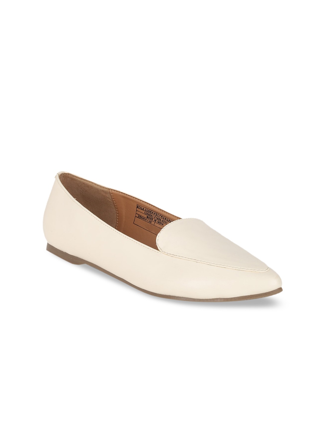 

Allen Solly Woman Women Cream Ballerinas