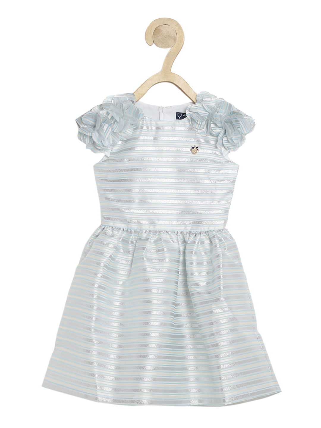 

Allen Solly Junior Blue Striped Dress
