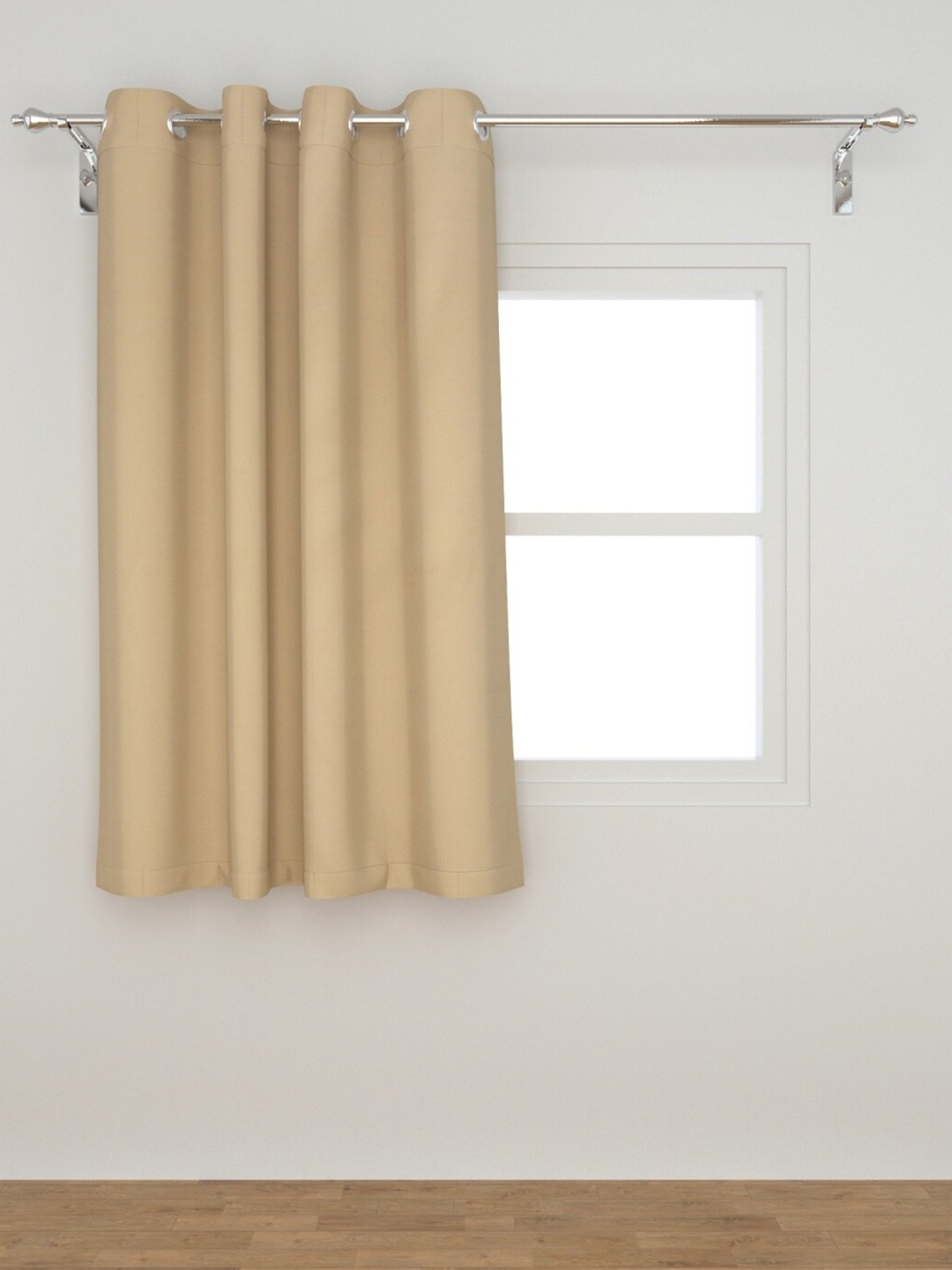 

Home Centre Beige Black Out Window Curtain