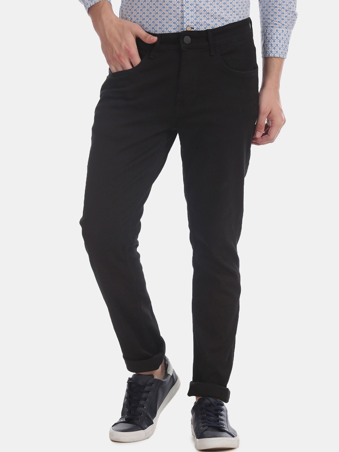 

U.S. Polo Assn. Denim Co. Men Black Slim Fit Stretchable Jeans