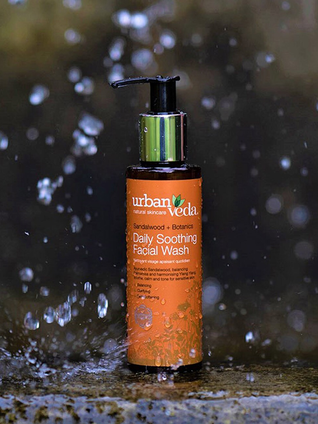 

Urban Veda Women Soothing Sandalwood Daily Facial Wash 150 ml, White