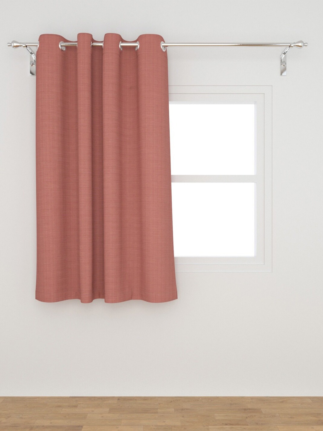 

Home Centre Peach Window Curtain