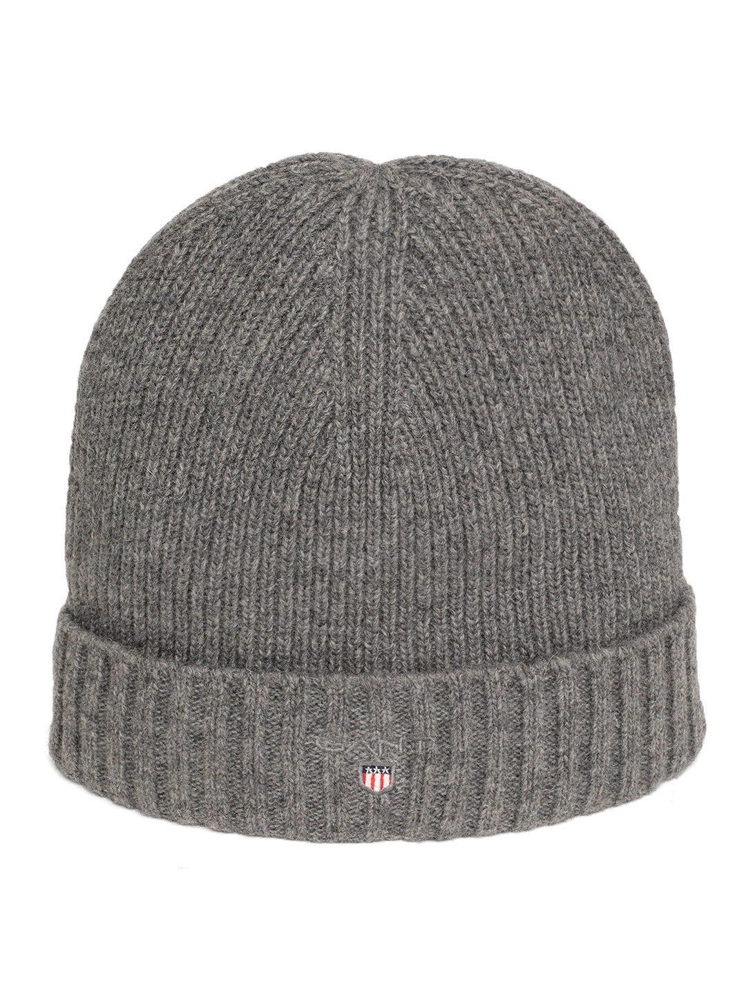 

GANT Men Grey Solid Beanie