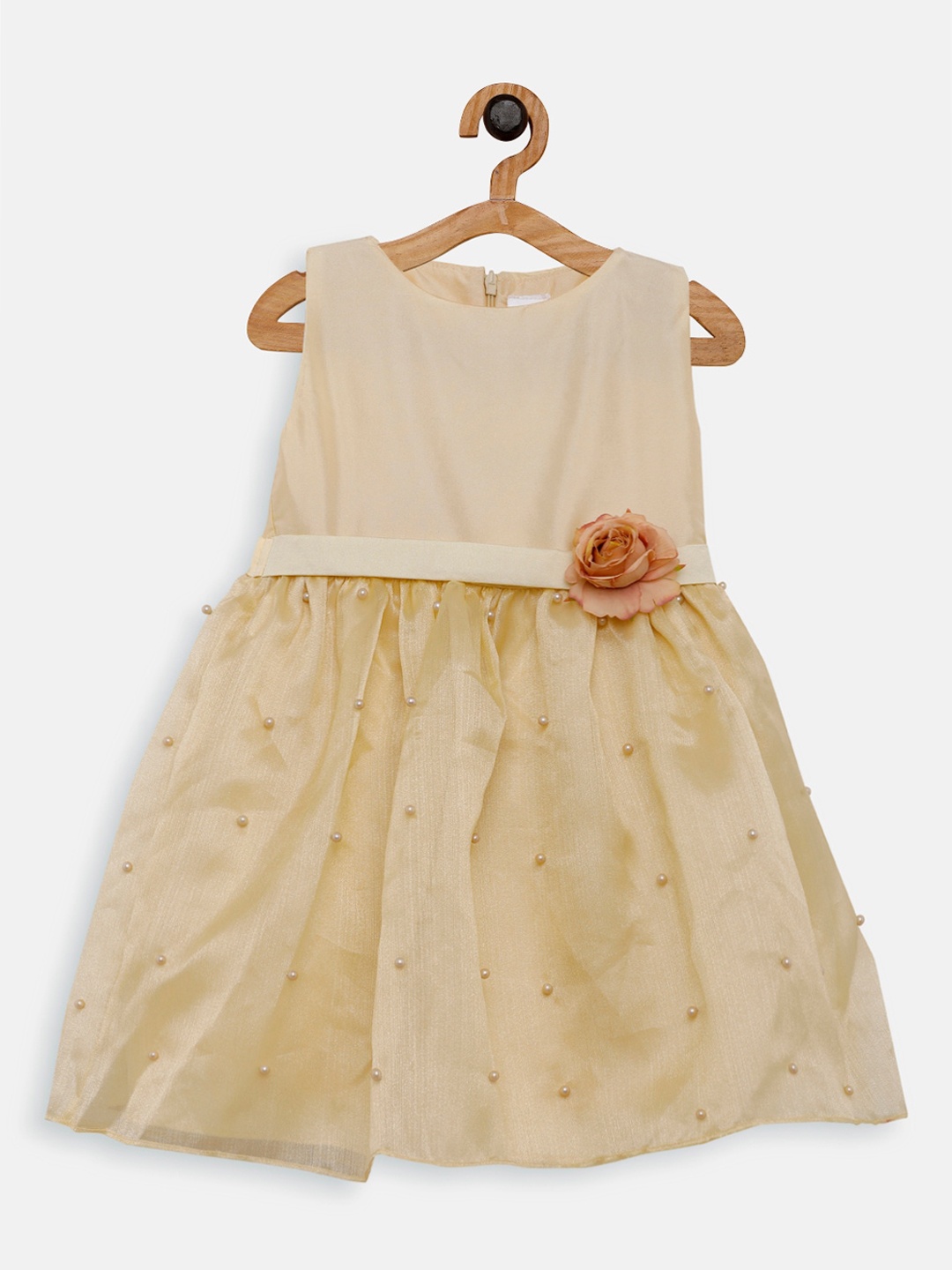 

Aomi Cream Coloured Embellished Dress