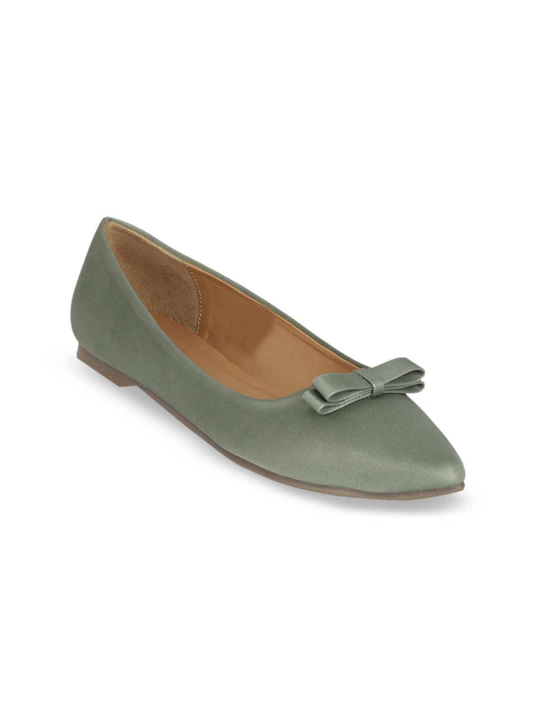 

Allen Solly Woman Women Green Ballerinas with Bows Flats