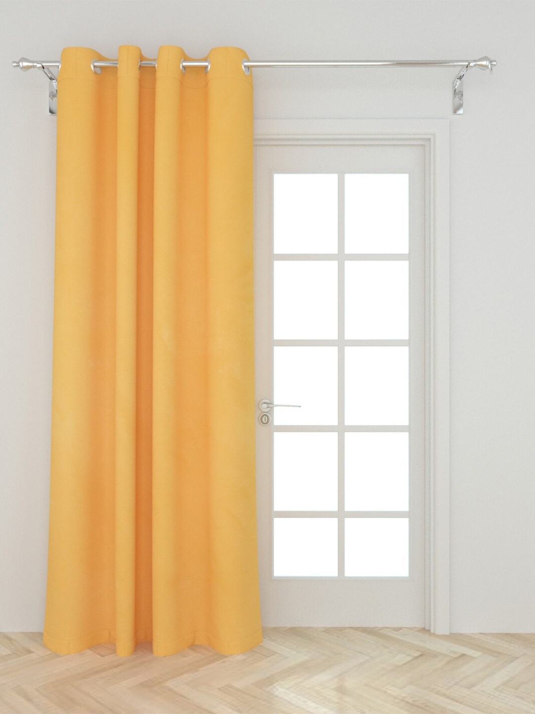 

Home Centre Yellow Door Curtain