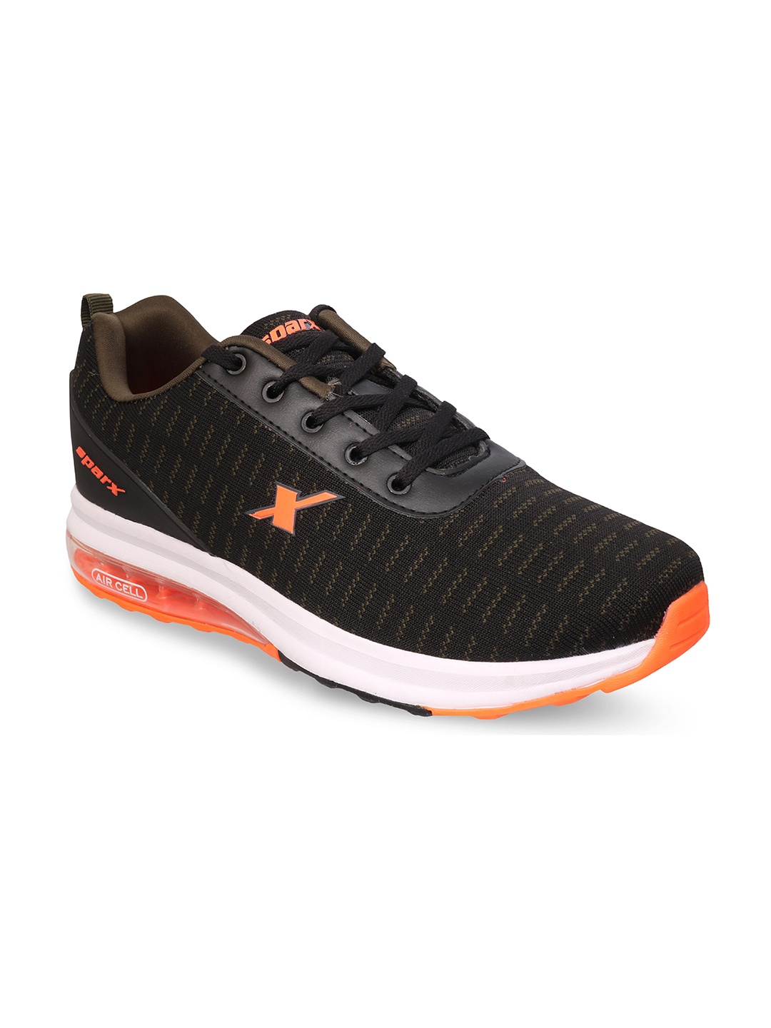 

Sparx Men Olive Mesh Running Non-Marking Shoes