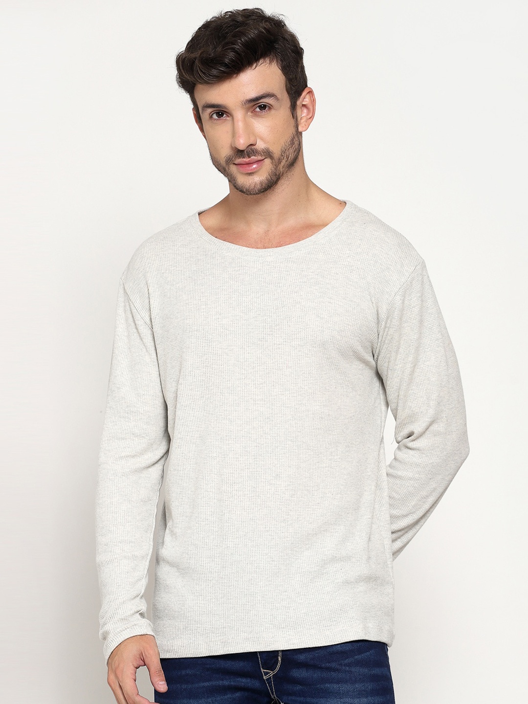 

PAUSE SPORT Men Silver T-shirt