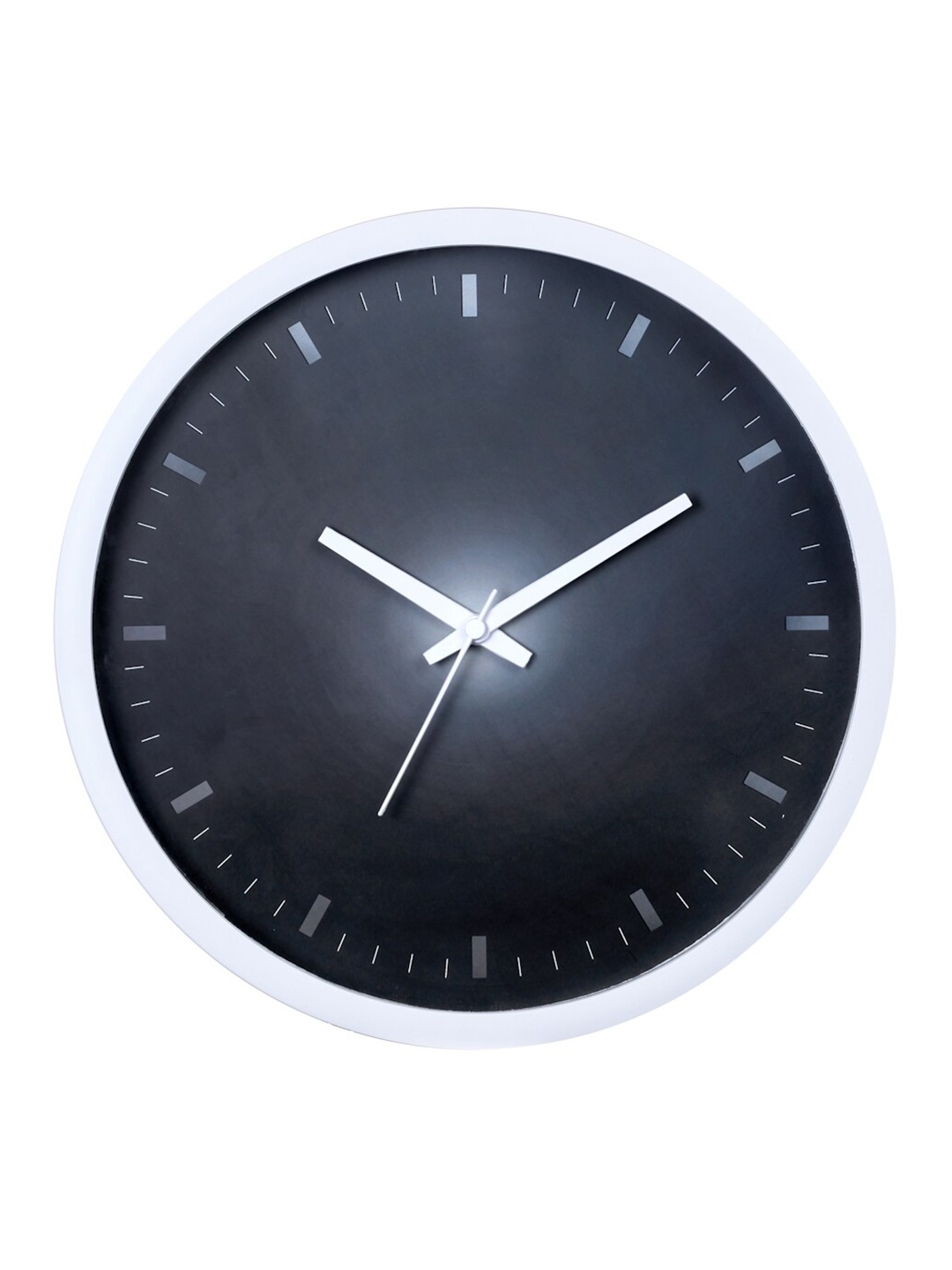 Bodh Design Black Contemporary Wall Clock