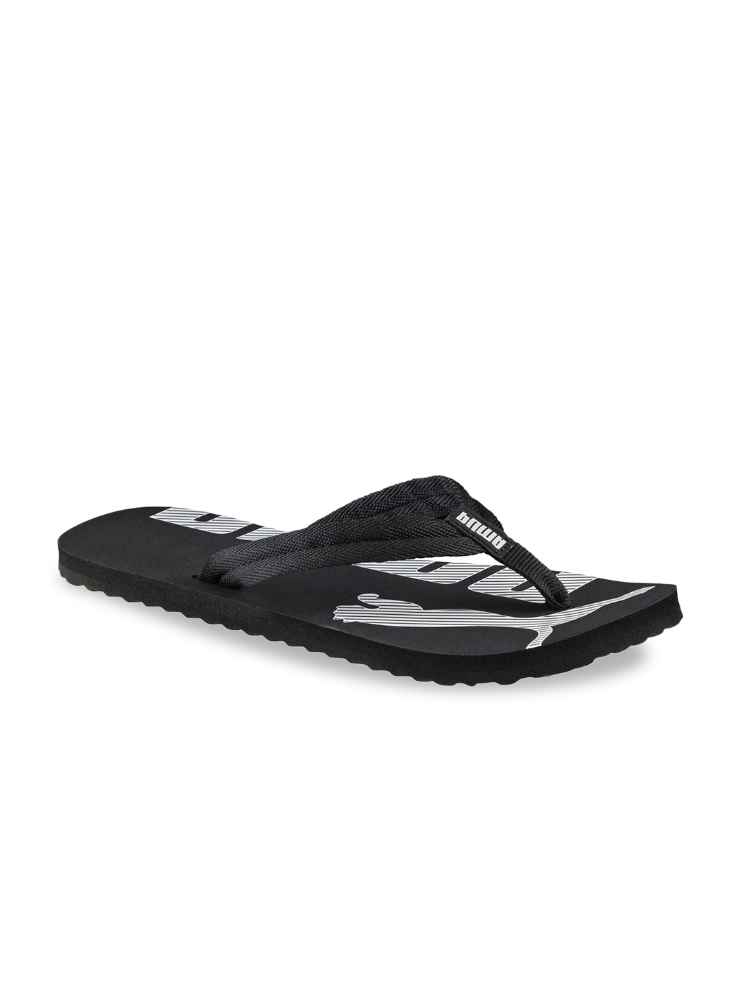 

Puma Unisex Black Printed Epic Flip v2 Thong Flip-Flops