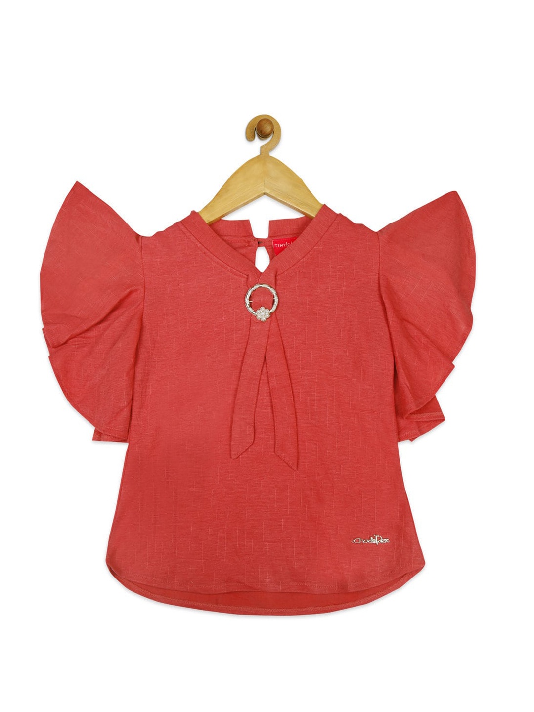 

Tiny Girl Rust Regular Top