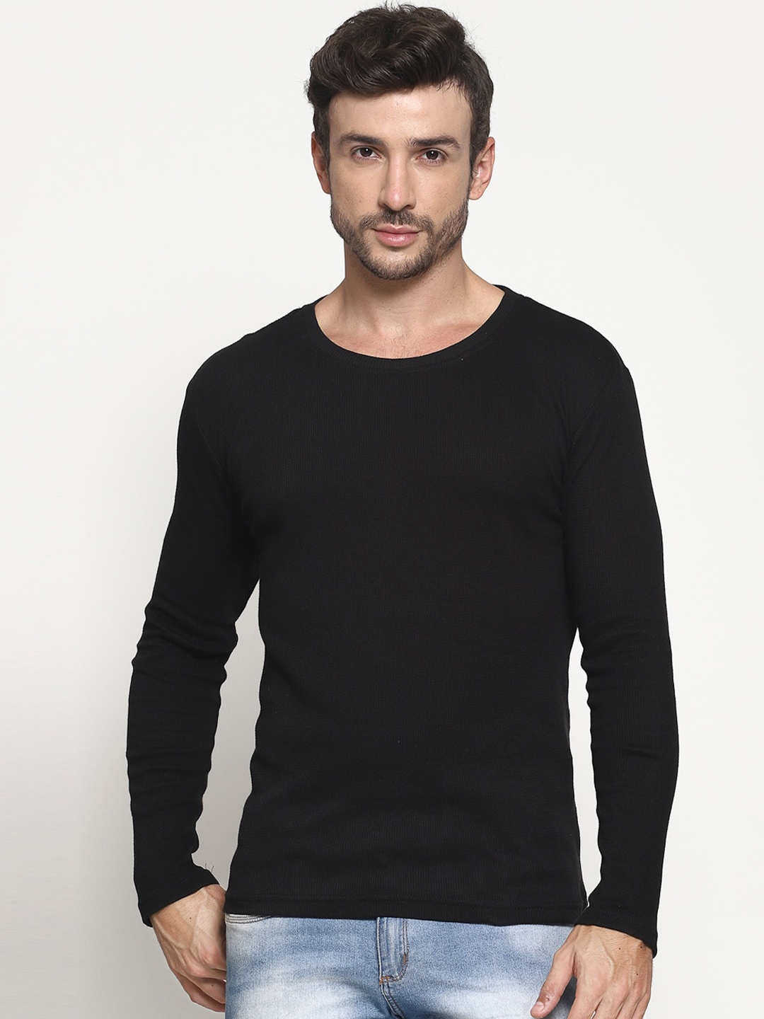 

PAUSE SPORT Men Black T-shirt