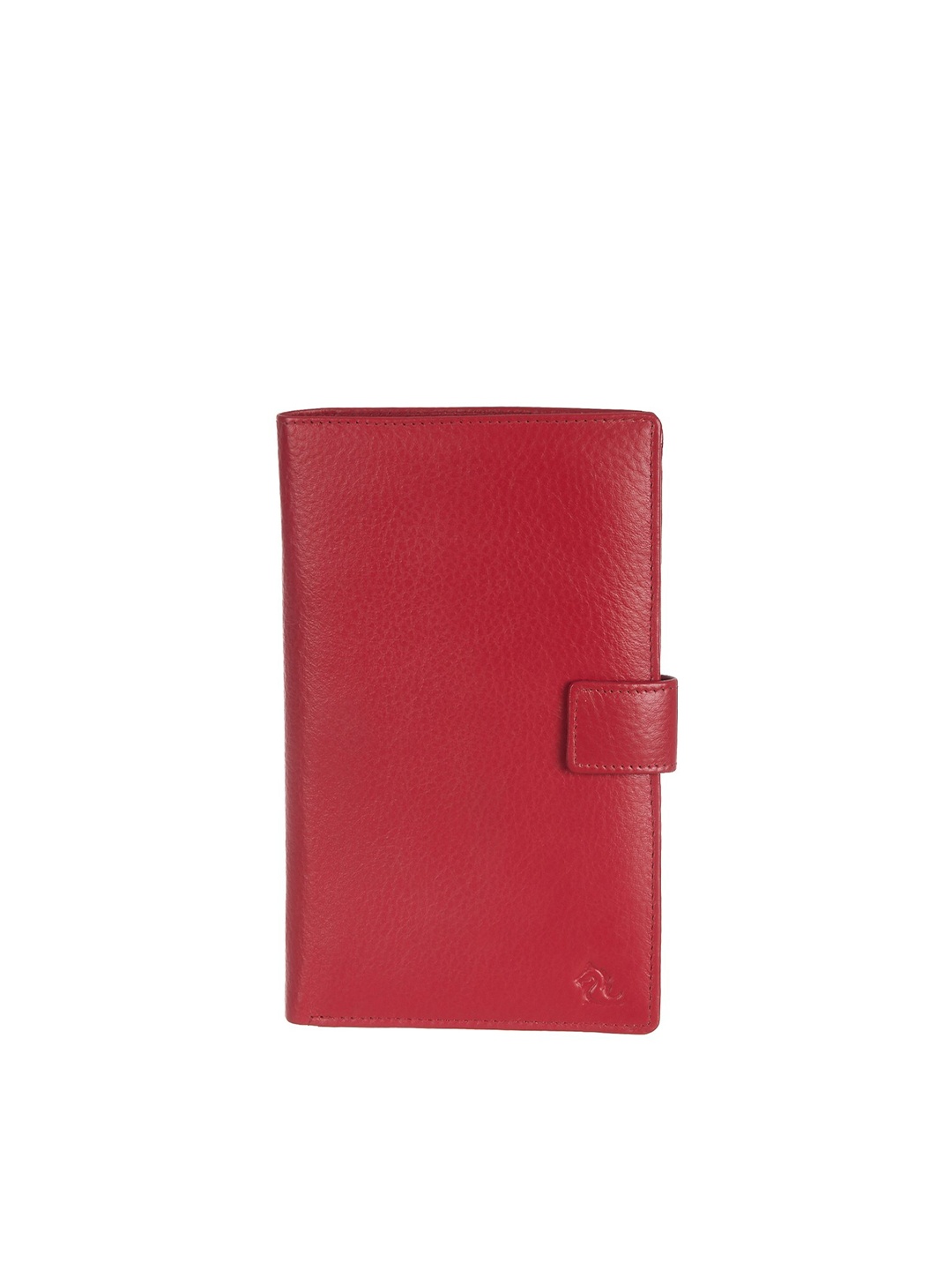 

Kara Unisex Red Textured Leather Passport Holder